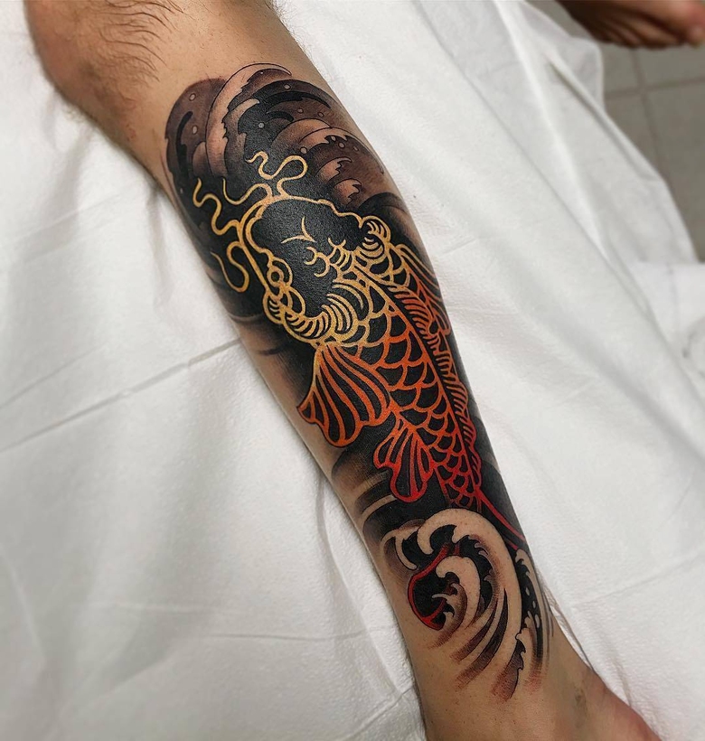 Experimentos com tattoo tradicional - Jake Gordon