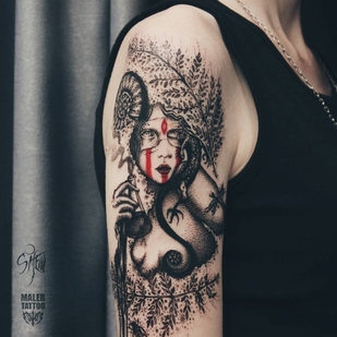 🔥 Fotos quentes, portfólio de modelos  #28504 Artista de tatuagem Anastasia Salem