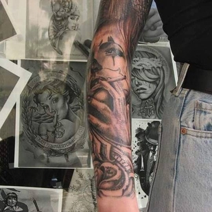 🔥 Fotos quentes, portfólio de modelos  #34894 Artista de tatuagem Roman Sniatovskyi