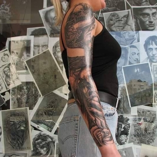 🔥 Fotos quentes, portfólio de modelos  #34897 Artista de tatuagem Roman Sniatovskyi