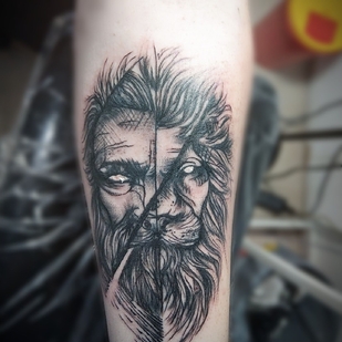 🔥 Fotos quentes, portfólio de modelos  #35091 Artista de tatuagem Zhesik Batanist