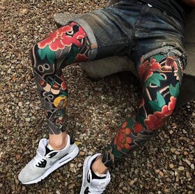 Tatuagem clássica eterna de tattoo tradicional japonês por Ian Det