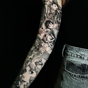 🔥 Fotos quentes, portfólio de modelos  #52347 Artista de tatuagem Aleksandr Belyaev