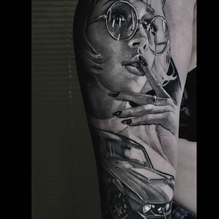 🔥 Fotos quentes, portfólio de modelos  #52345 Artista de tatuagem Aleksandr Belyaev