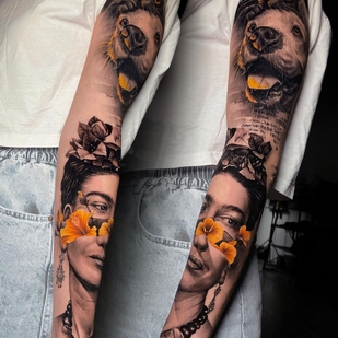 🔥 Fotos quentes, portfólio de modelos  #52408 Artista de tatuagem Vasilisa Levart