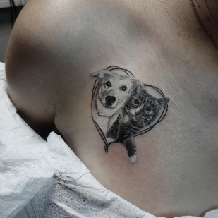 🔥 Fotos quentes, portfólio de modelos  #64096 Artista de tatuagem BUFFOON-TATTOO studio