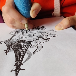 🔥 Fotos quentes, portfólio de modelos  #64362 Artista de tatuagem Violetta Shargorodska