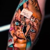 🔥 Fotos quentes, portfólio de modelos  #64648 Artista de tatuagem Dmitriy Sheyb