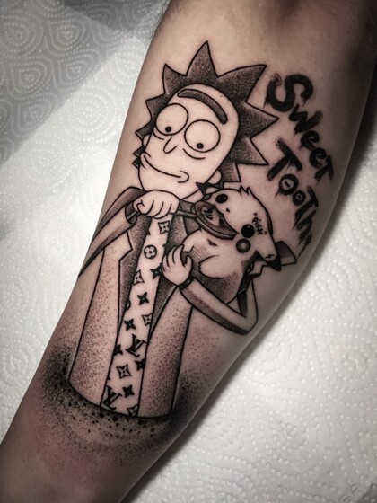 Ideias de tatuagem #64769 Tatuador Maxim Fedosov