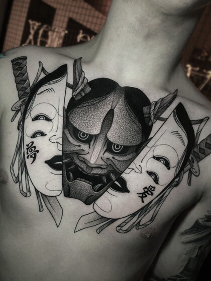 Ideias de tatuagem #64779 Tatuador Maxim Fedosov