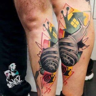 🔥 Fotos quentes, portfólio de modelos  #9130 Artista de tatuagem Dynoz Art Attack