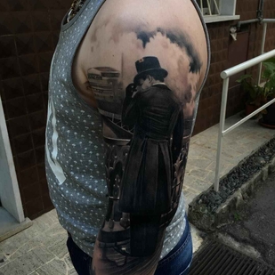 🔥 Fotos quentes, portfólio de modelos  #9818 Artista de tatuagem Silvano Fiato