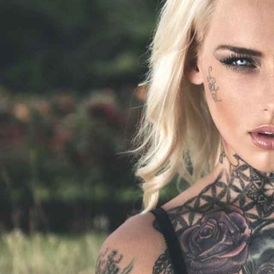 🔥 Fotos quentes, portfólio de modelos  #9860 Modelo de tatuagem Lauren Brock