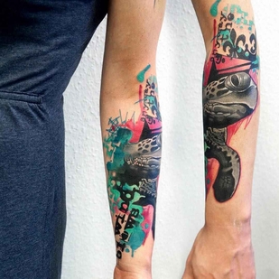 🔥 Fotos quentes, portfólio de modelos  #9165 Artista de tatuagem Dynoz Art Attack