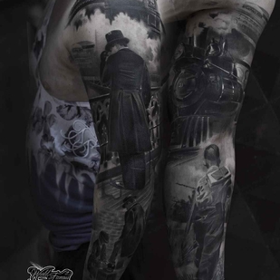 🔥 Fotos quentes, portfólio de modelos  #9835 Artista de tatuagem Silvano Fiato