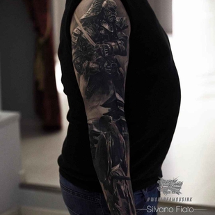 🔥 Fotos quentes, portfólio de modelos  #9841 Artista de tatuagem Silvano Fiato