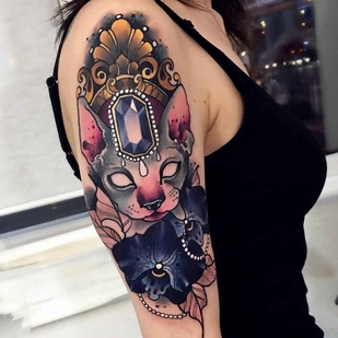 🔥 Fotos quentes, portfólio de modelos  #10193 Artista de tatuagem Olie Siiz