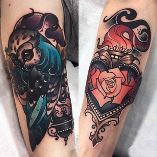 🔥 Fotos quentes, portfólio de modelos  #10206 Artista de tatuagem Olie Siiz