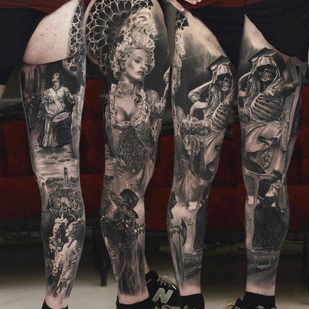 🔥 Fotos quentes, portfólio de modelos  #9845 Artista de tatuagem Silvano Fiato