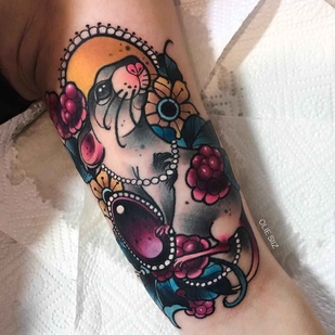 🔥 Fotos quentes, portfólio de modelos  #10204 Artista de tatuagem Olie Siiz