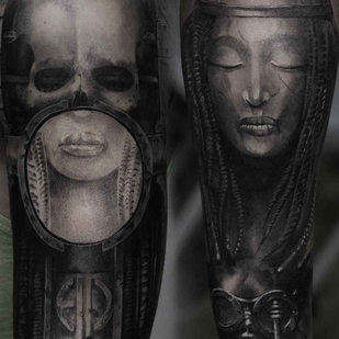 🔥 Fotos quentes, portfólio de modelos  #10115 Artista de tatuagem Timur Denisenko