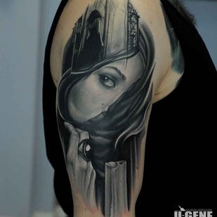 🔥 Fotos quentes, portfólio de modelos  #8528 Artista de tatuagem Evgeniy U-Gene Goryachiy