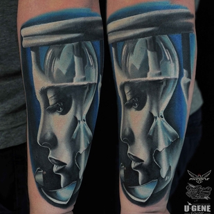 🔥 Fotos quentes, portfólio de modelos  #8544 Artista de tatuagem Evgeniy U-Gene Goryachiy