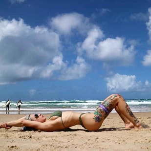 🔥 Fotos quentes, portfólio de modelos  #17396 Modelo de tatuagem Billie Beever