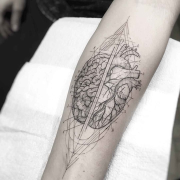 William Marin - tattoo minimalista fino