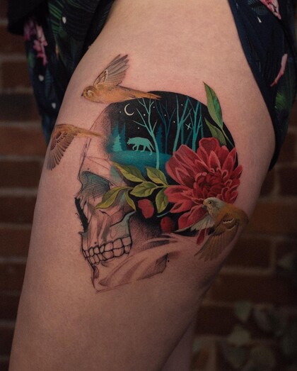 Ideias de tatuagem #38788 Tatuador Andrey Lukovnikov