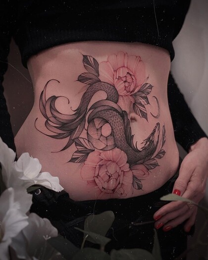 Ideias de tatuagem #53386 Tatuador Varvara Romanchuk