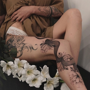 🔥 Fotos quentes, portfólio de modelos  #53387 Artista de tatuagem Varvara Romanchuk