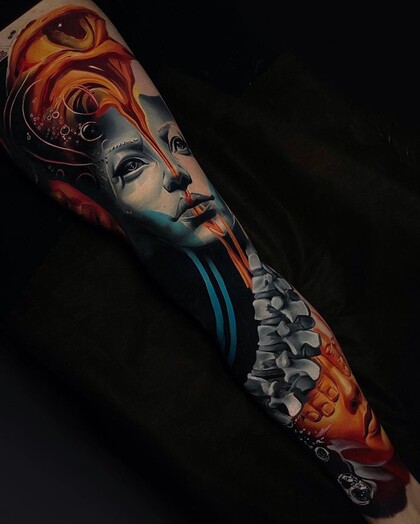 Ideias de tatuagem #65096 Tatuador Oksana Lukianenko