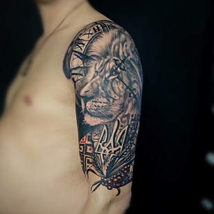 🔥 Fotos quentes, portfólio de modelos  #65355 Artista de tatuagem Denis Korgunov