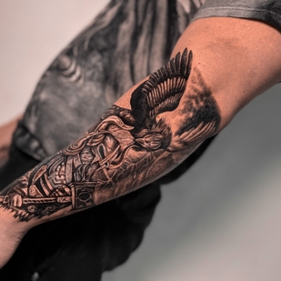🔥 Fotos quentes, portfólio de modelos  #65405 Artista de tatuagem Nika Nixttay