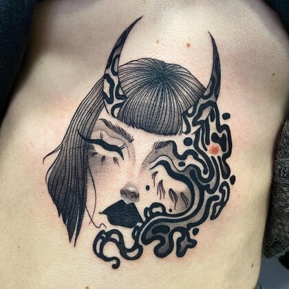 Ideias de tatuagem #65454 Tatuador Skunkzzy