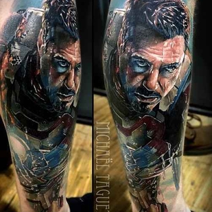 🔥 Fotos quentes, portfólio de modelos  #10400 Artista de tatuagem Michael Taguet