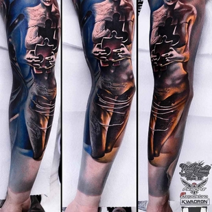 🔥 Fotos quentes, portfólio de modelos  #10336 Artista de tatuagem Tomasz TOFI Torfinski