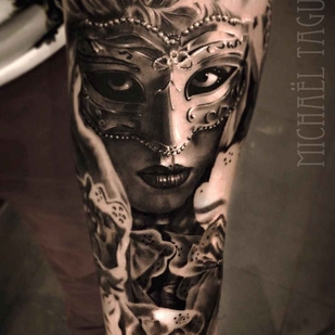 🔥 Fotos quentes, portfólio de modelos  #10433 Artista de tatuagem Michael Taguet