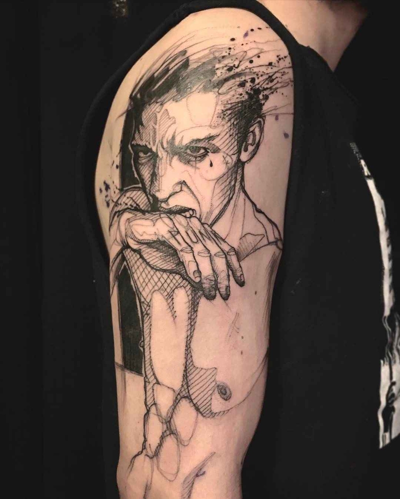 Energia das tatuagens de esboço por L'oiseau