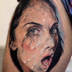 🔥 Fotos quentes, portfólio de modelos  #10438 Artista de tatuagem Michael Taguet