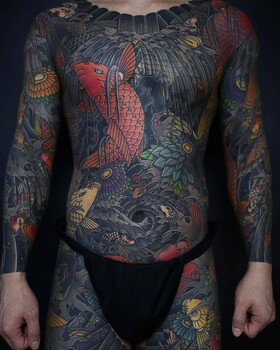 Clássico japonês Irezumi - Uigu Lee