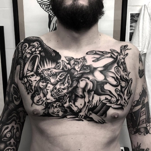 🔥 Fotos quentes, portfólio de modelos  #29921 Artista de tatuagem Simone Ruco