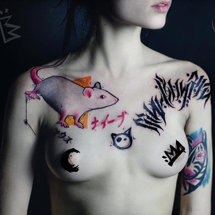 🔥 Fotos quentes, portfólio de modelos  #35740 Artista de tatuagem Sergey Eremin