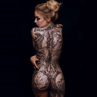 🔥 Fotos quentes, portfólio de modelos  #35806 Modelo de tatuagem Lisa Kroiss