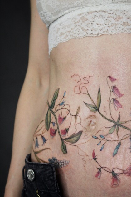 Ideias de tatuagem # Tatuador Elena Fedchenko