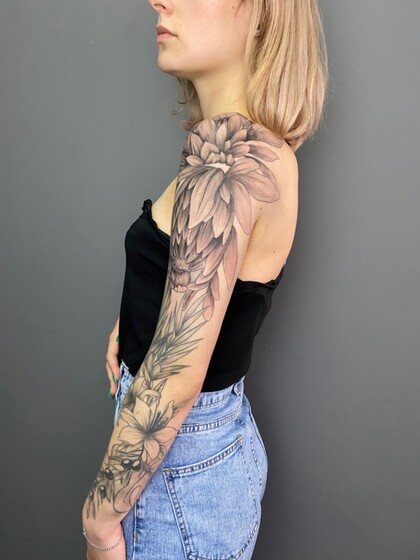 Ideias de tatuagem #53781 Tatuador Dmitry Gerasimchuk