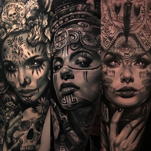 🔥 Fotos quentes, portfólio de modelos  #66235 Artista de tatuagem Sampaguita Jay