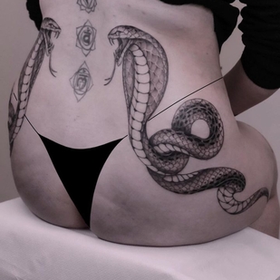 🔥 Fotos quentes, portfólio de modelos  #66369 Artista de tatuagem Justine Scandella