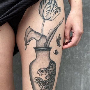 🔥 Fotos quentes, portfólio de modelos  #66377 Artista de tatuagem Alvaro Groznyy